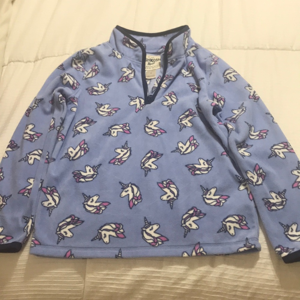 Oshkosh unicorns sweater